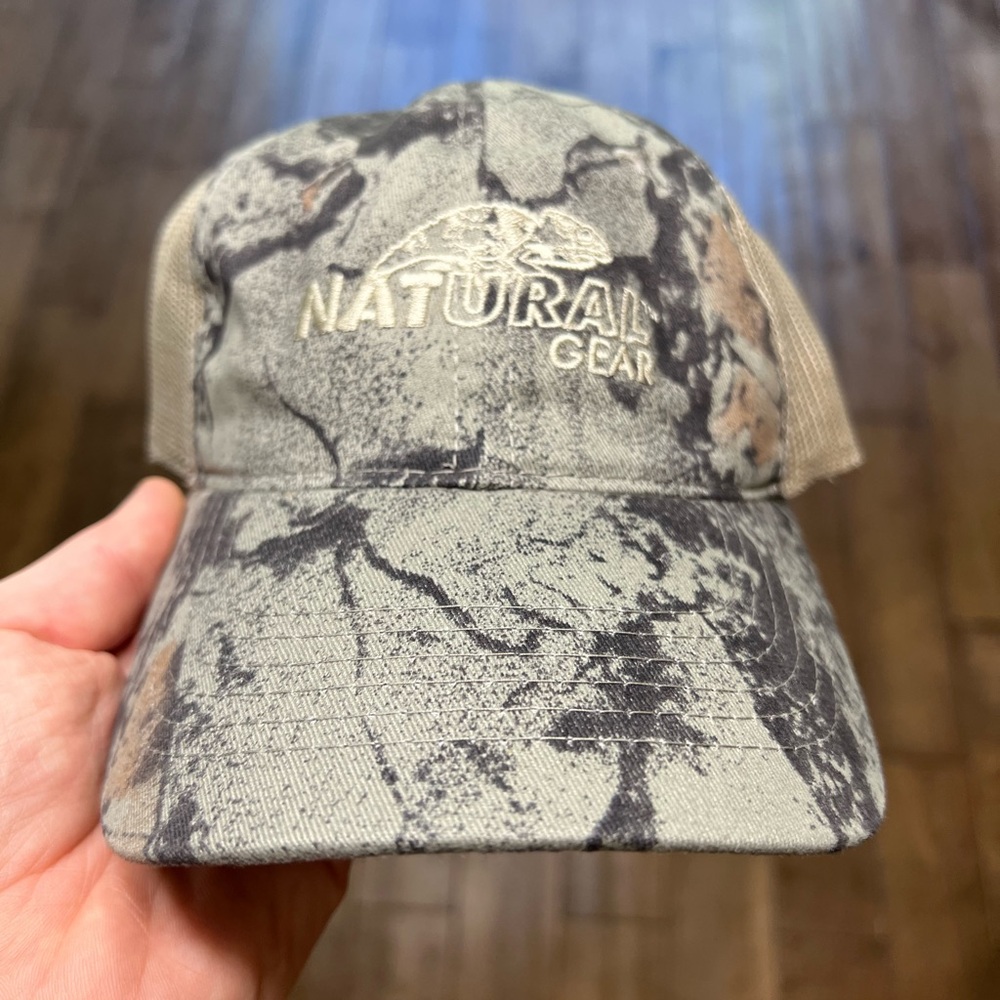 Natural Gear Camo Hunting Hat Strapback Cap